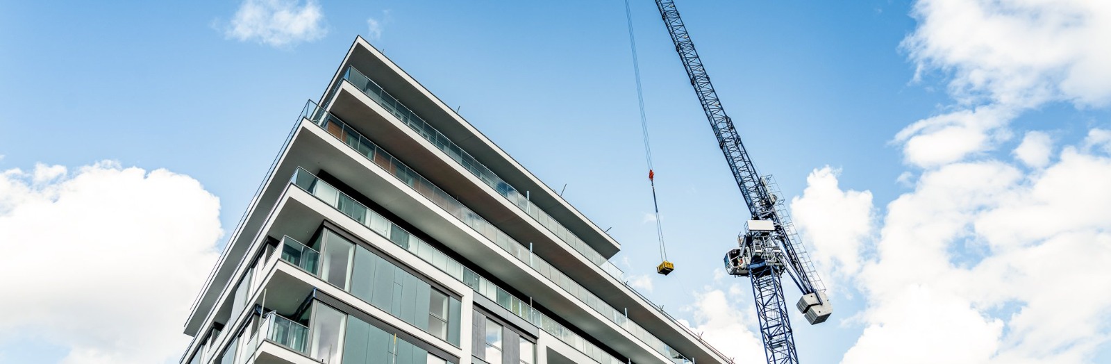 Building being built